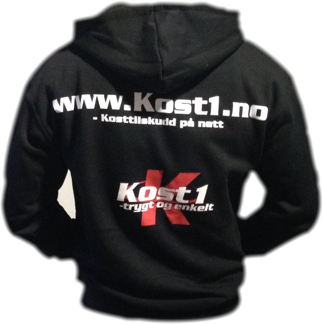 Hovedbilde Kost1 Hettegenser m/glidelås