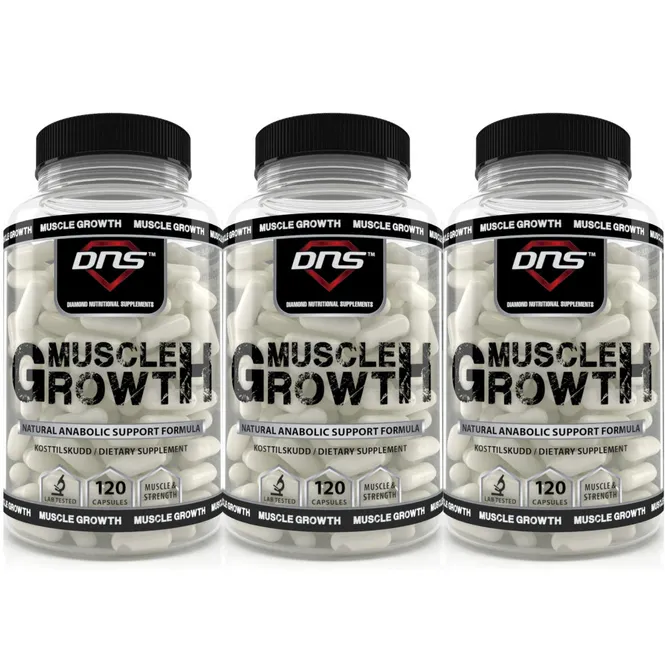 Hovedbilde 3-Pack Muscle Growth - 3 x 120 kapsler