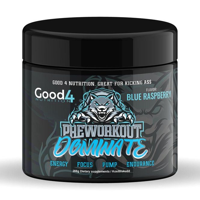 Hovedbilde Dominate Pre-Workout - 288g - 4 smaker