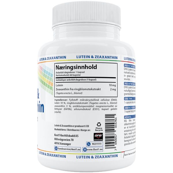 3-pack Lutein & Zeaxanthin - 3 x 60 kapsler