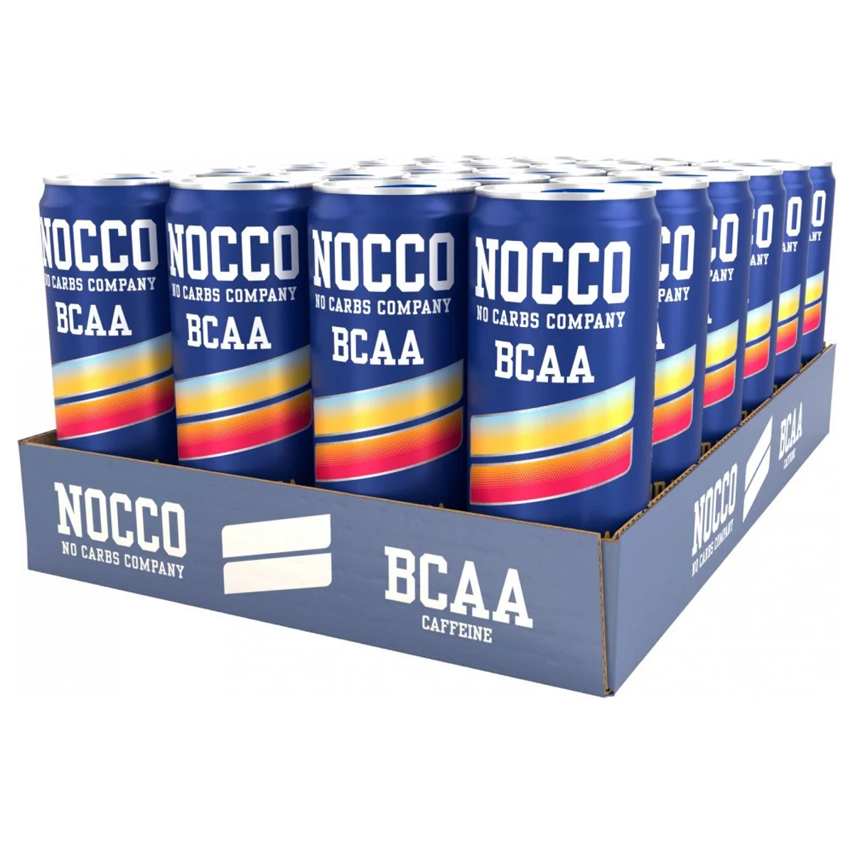 24 x 330ml Nocco Sunny Soda - 1 stk brett - Inkludert pant