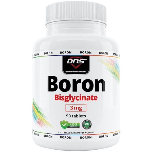 Boron Bisglycinate - 3 mg - 90 tabletter
