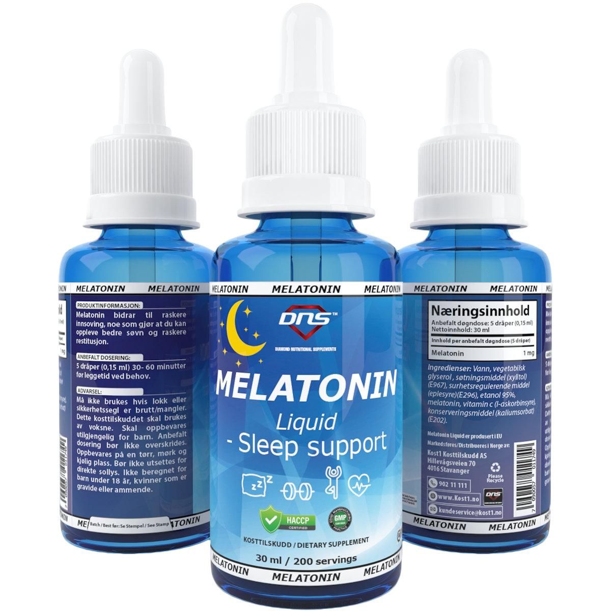 3-pack Melatonin Liquid - 3 x 30 ml - 600 servings