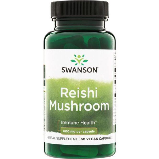 Hovedbilde Reishi Mushroom - 600mg - 60 kapsler