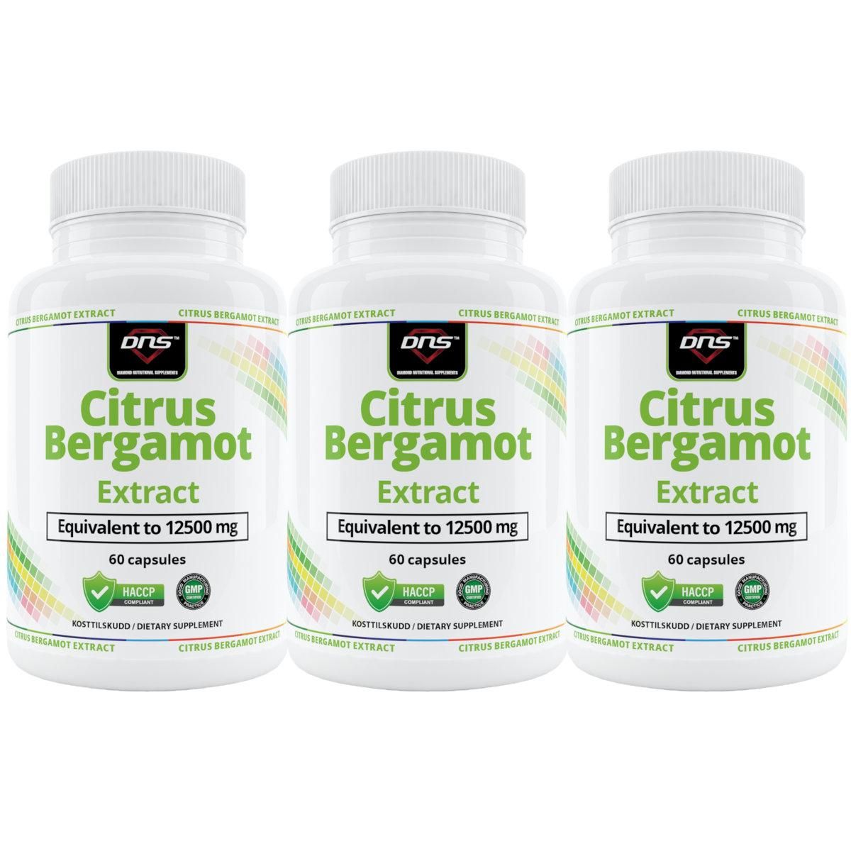 3-pack Citrus Bergamot Extract - 3 x 60 kapsler