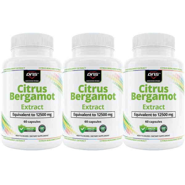 3-pack Citrus Bergamot Extract - 3 x 60 kapsler