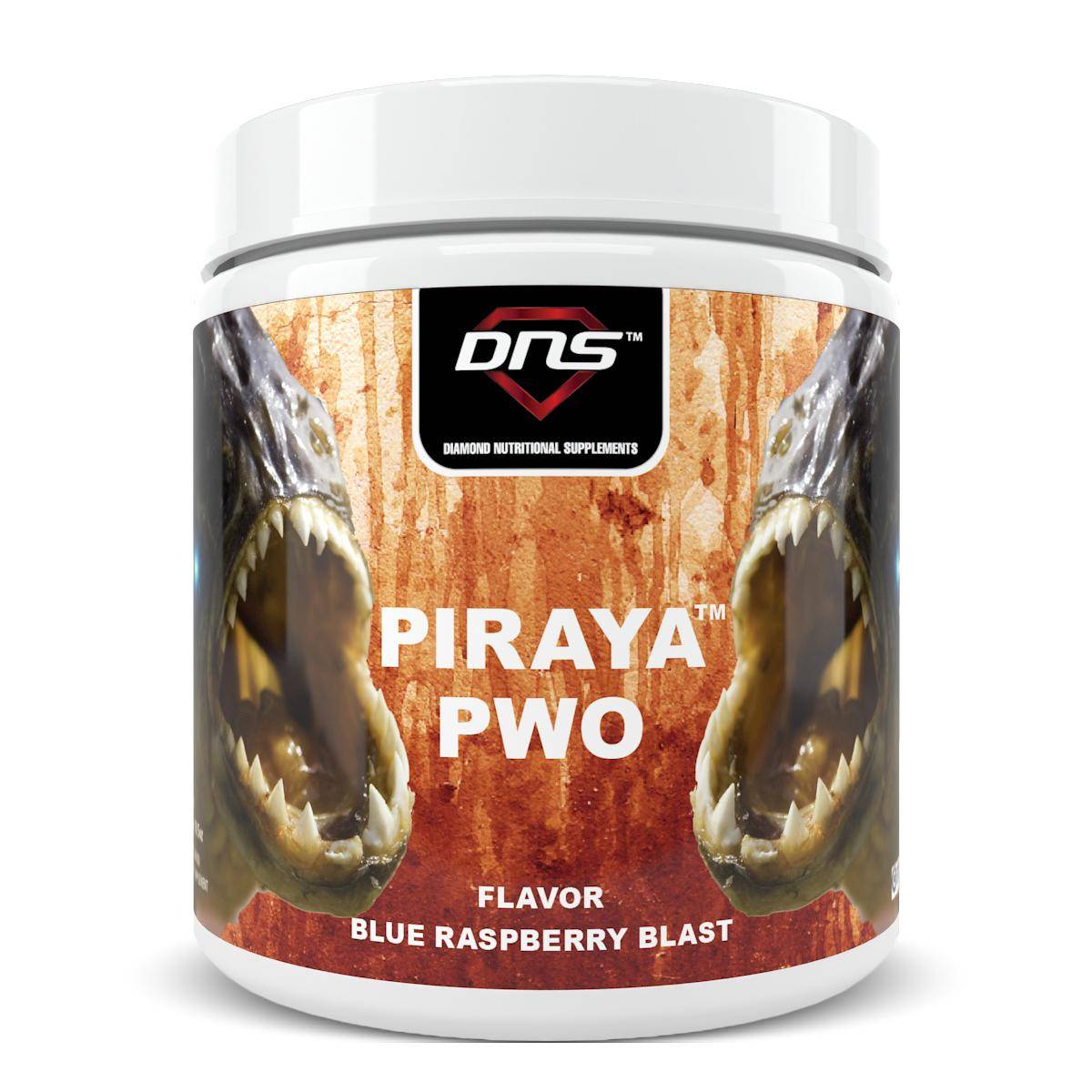 Piraya PWO - Blue Raspberry Blast - Kost1 Kosttilskudd AS