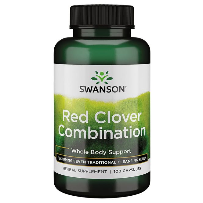 Hovedbilde Red Clover (rødkløver) + Herbs - 100 kapsler