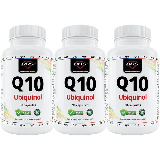 Hovedbilde 3-pack Q10 Ubiquinol - 3 x 90 kapsler