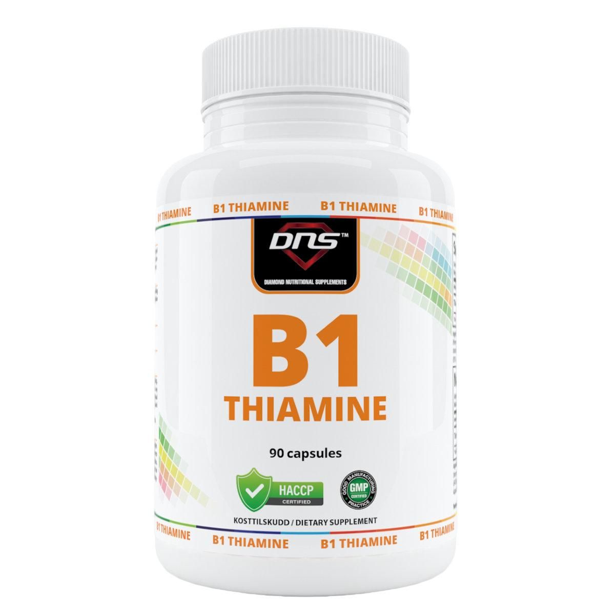 Vitamin B1 Tiamin - 90 kapsler