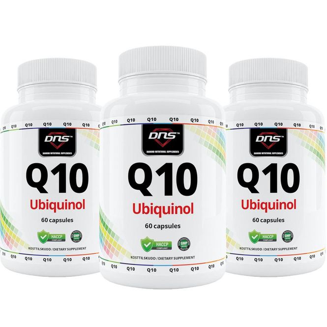 Hovedbilde 3-pack Q10 Ubiquinol - 3 x 60 kapsler