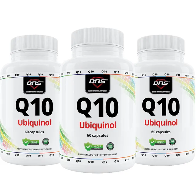Hovedbilde 3-pack Q10 Ubiquinol - 3 x 60 kapsler