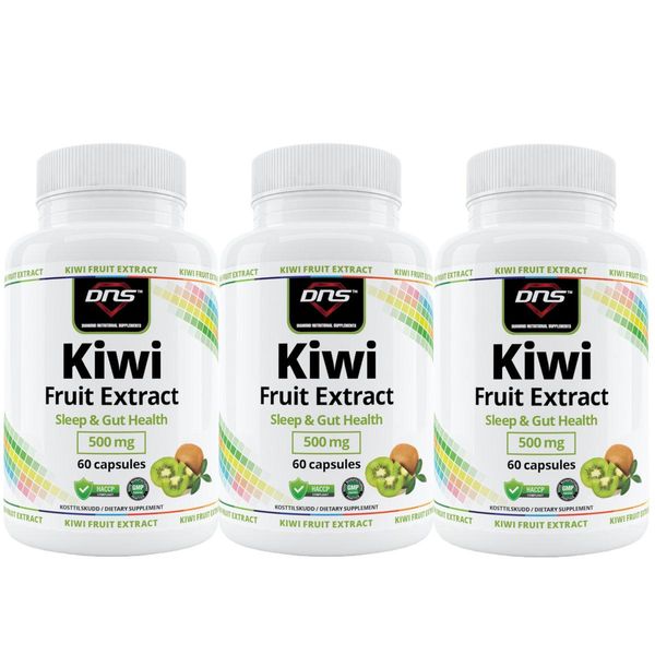 3-pack Kiwi Fruit Extract - 3 x 60 kapsler