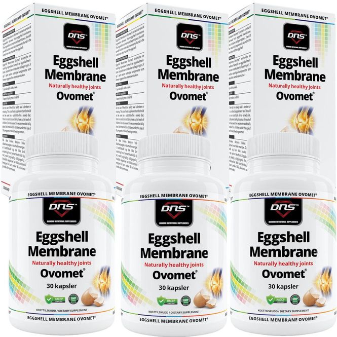 Hovedbilde 3-pack Eggshell Membrane Ovomet® - 3 x 30 kapsler