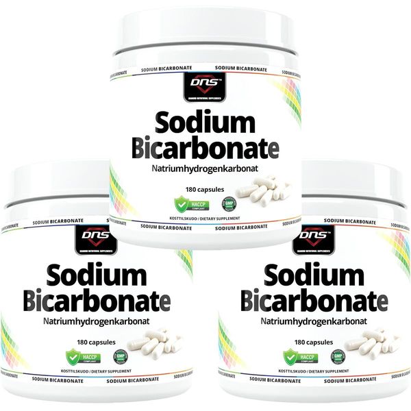 3-pack Sodium Bicarbonate - 3 x 180 kapsler