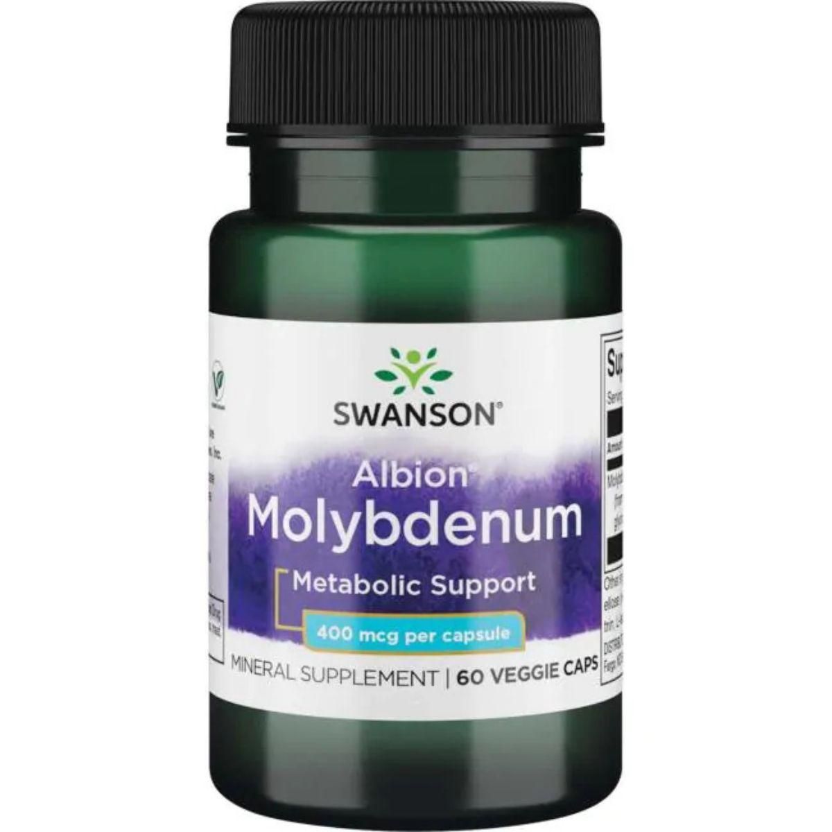 Albion Chelated Molybdenum - 60 kapsler