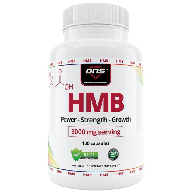 Hovedbilde HMB - Beta-hydroxy-beta-methylbutyrat - 180 kapsler