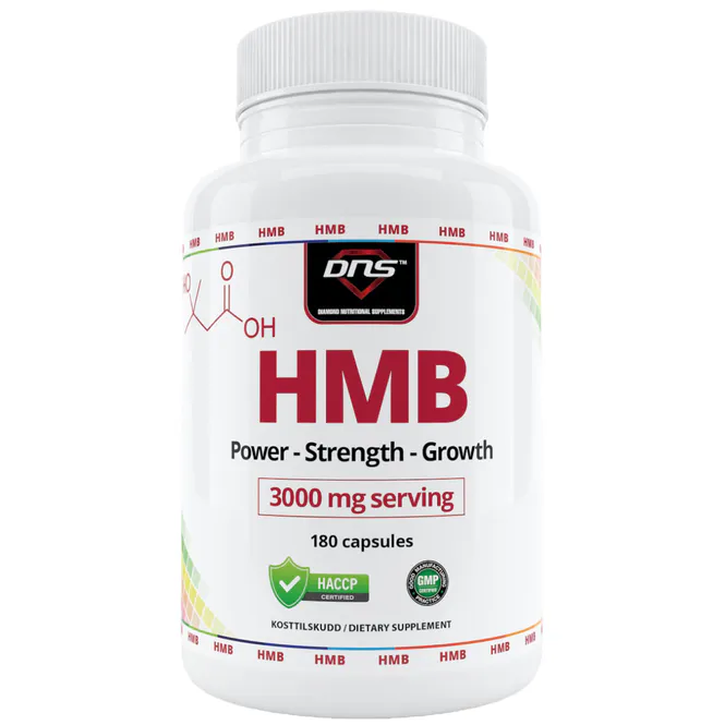 Hovedbilde HMB - Beta-hydroxy-beta-methylbutyrat - 180 kapsler