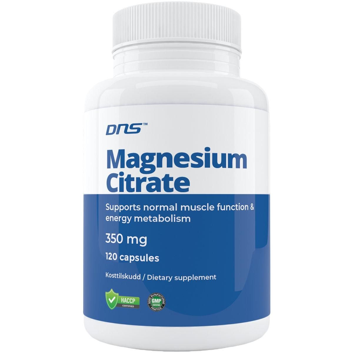 Magnesium Citrate - 120 kapsler